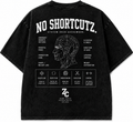NO SHORTCUTZ Vintage Heavyweight Tee