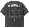NO SHORTCUTZ Vintage Heavyweight Tee