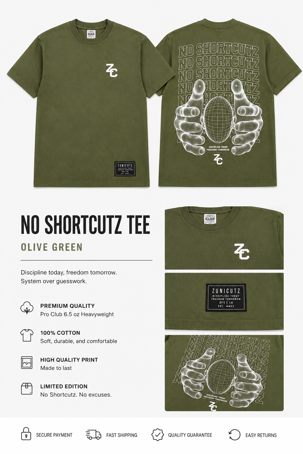 No Shortcutz Drop #2