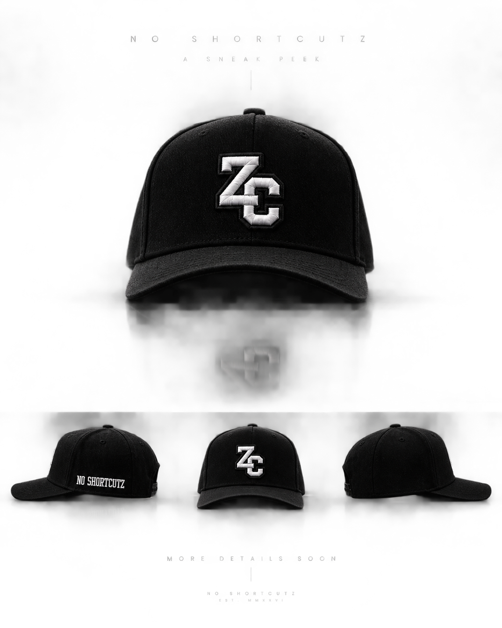 NO SHORTCUTZ — ZC A-Frame Hat