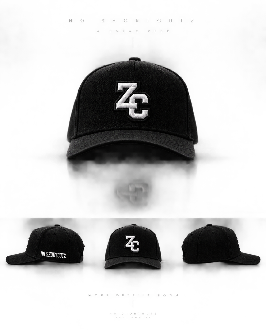 NO SHORTCUTZ — ZC A-Frame Hat
