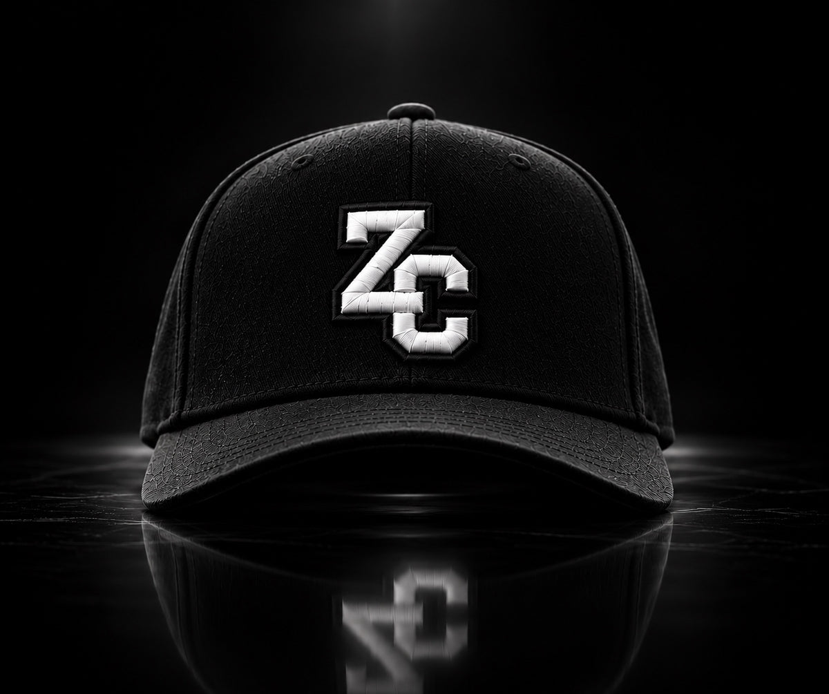 NO SHORTCUTZ ZC black A-frame hat front view